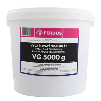 Vyvažovací granulát (prášek) VG 5000g