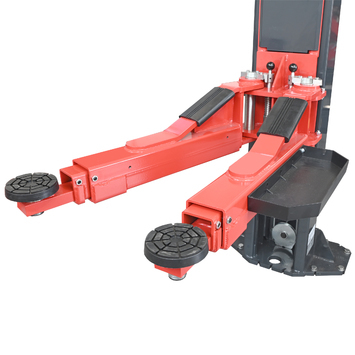 Set of extended arms for low-profile chassis for BETA45 lift