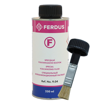 Special vulcanizing fluid F 250 ml + bigger brush