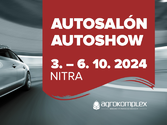 Autosalón Autoshow Nitra, 3. 10. – 6. 10. 2024